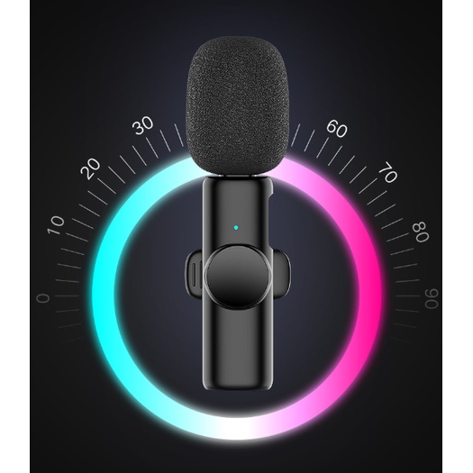 Microphone không dây dành cho điện thoại, chống ồn tốt, khoảng cách lên đến 20m
