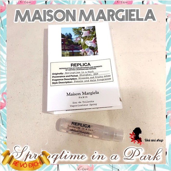 Vial Mẫu thử nước hoa Replica Spring time in a park, Jazz club, coffee break