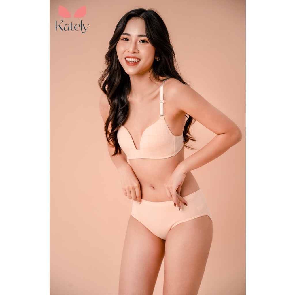 Áo lót nữ Kately họa tiết kẻ caro đặc biệt, mút vừa êm ái, áo ngực nữ tôn vòng 1 gợi cảm quyến rũ AL005 | BigBuy360 - bigbuy360.vn