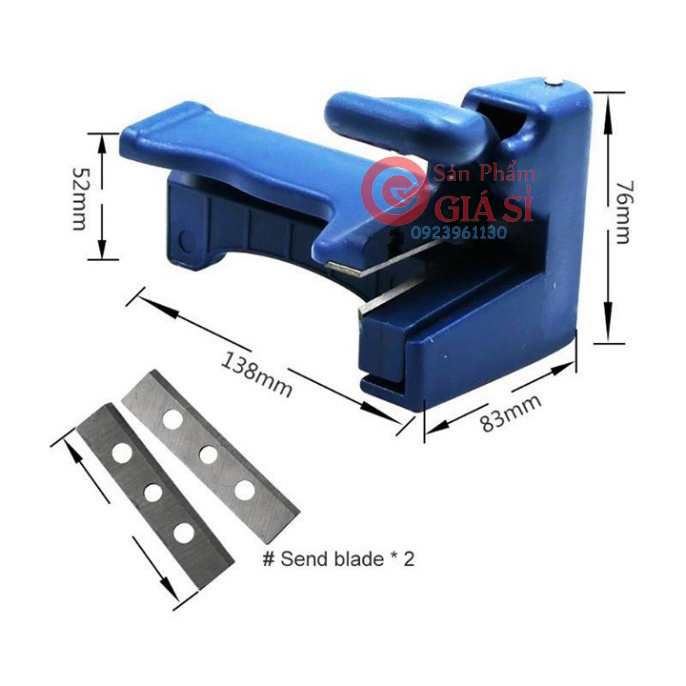 Cắt chỉ nẹp gỗ thái sợi chỉ dán cạnh ABS, PVC, Veneer ❤️freeship❤️