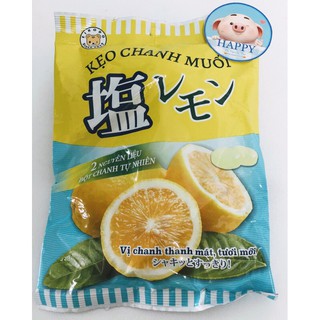 Kẹo Eikodo Nhật Bản [Chanh muối, Trái cây, Matcha, Đường đen] gói 120g