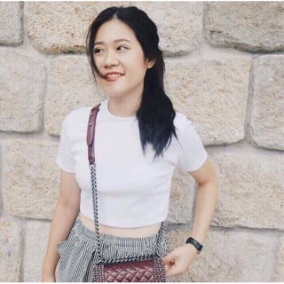 Chuẩn Áo croptop trơn body basic chất lượng