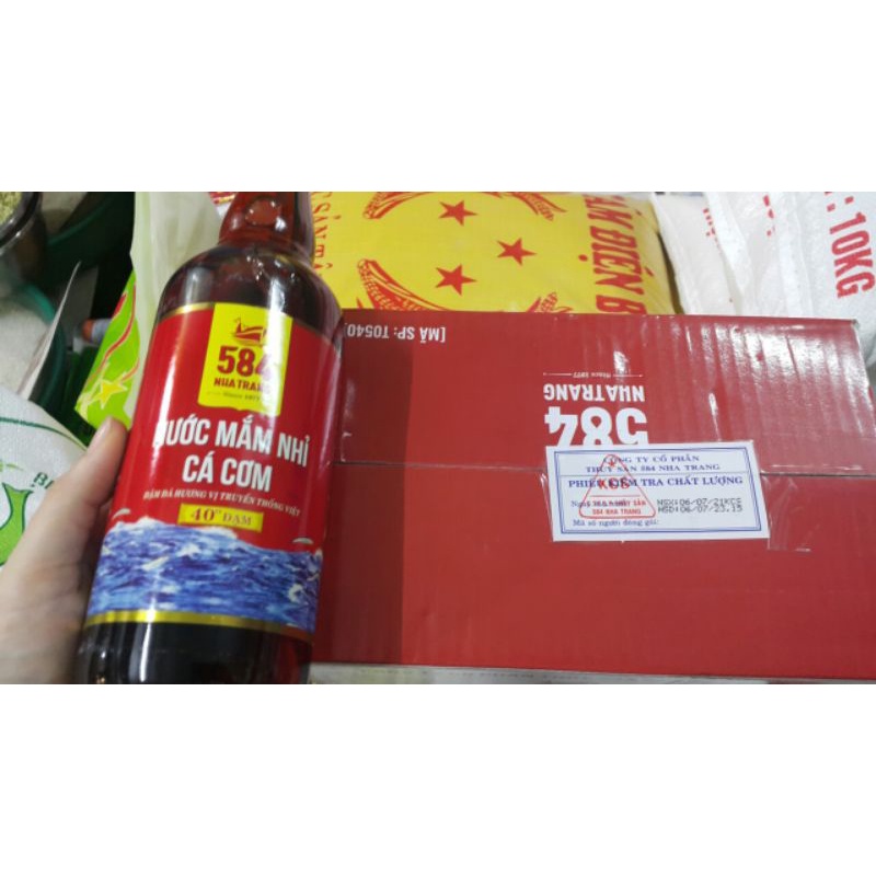 Nước mắm 584 Nha Trang 40 độ đạm