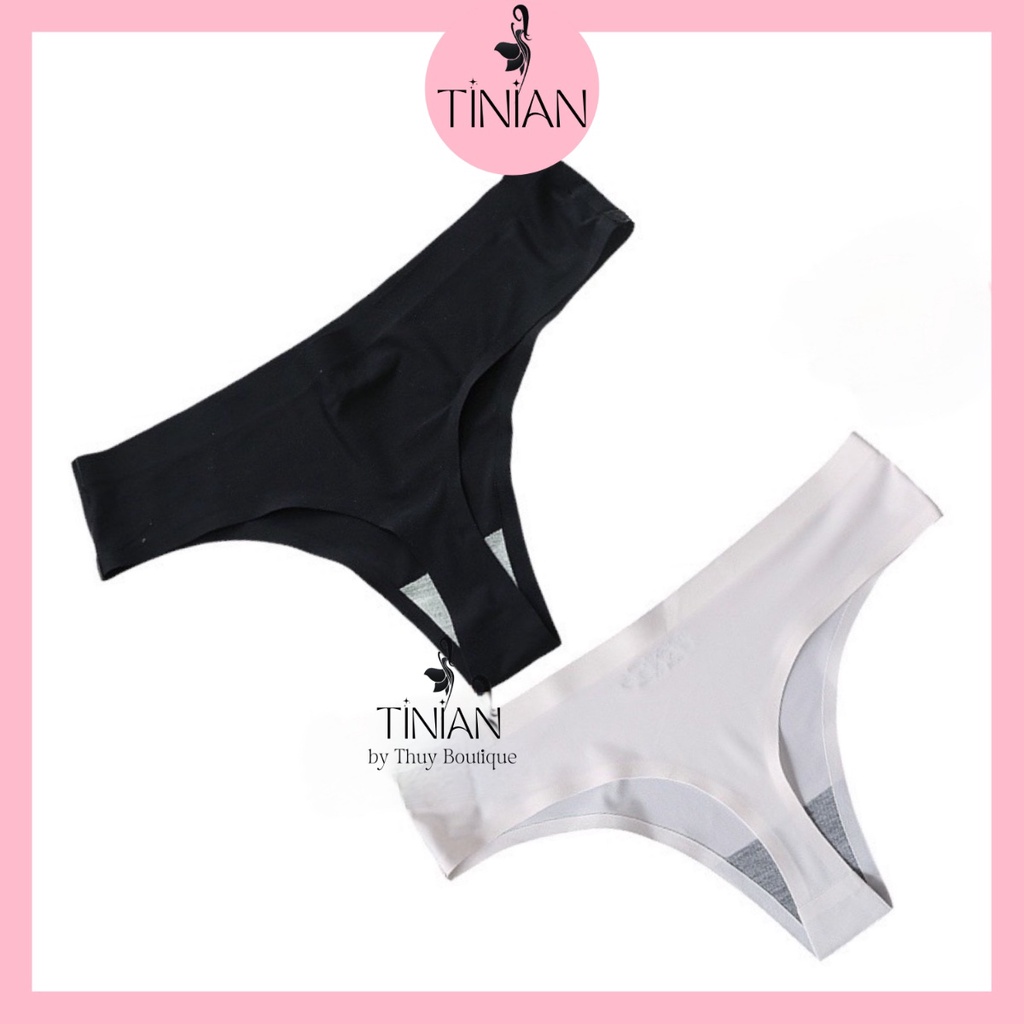 Quần lọt khe su TINIAN gợi cảm thun lạnh trơn không đường may sexy cao cấp 009