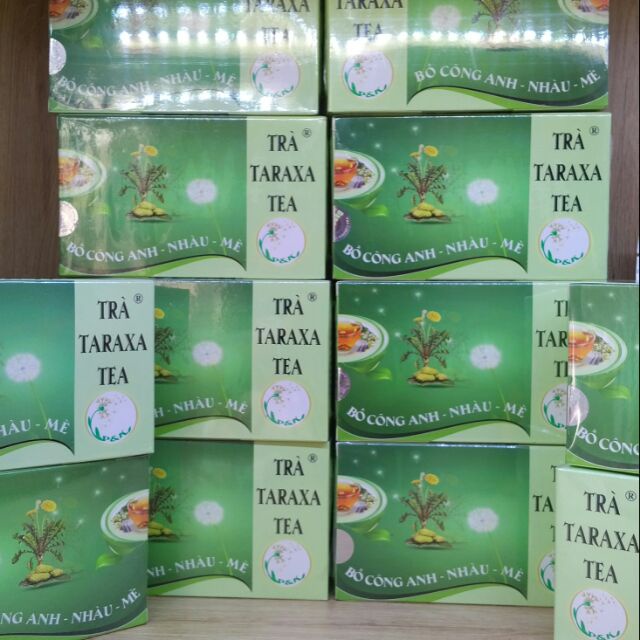 Trà TARAXA (Bồ Công Anh-Nhàu-Mè) 80gr (50 túi lọc) Giải độc, Ngừa viêm khớp, đau nhức, hạ cholesterol, nhuận trường