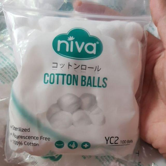 Bông bịt tai / nhét tai cho mẹ sau sinh niva (50/100 viên)