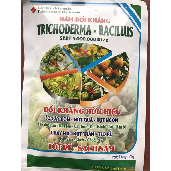 Nấm đối kháng Trichodima-Bacsilic