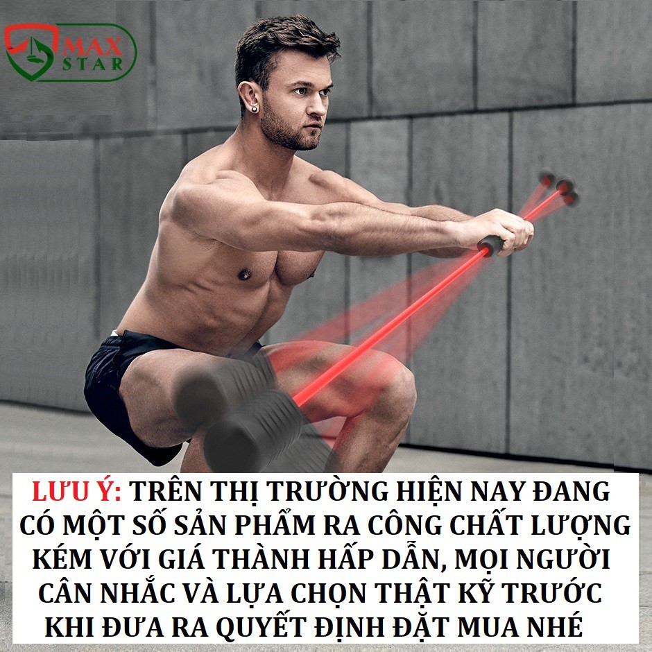 Gậy rung tập thể dục thể thao chuyên dụng cao cấp Gậy Feilishi ✅