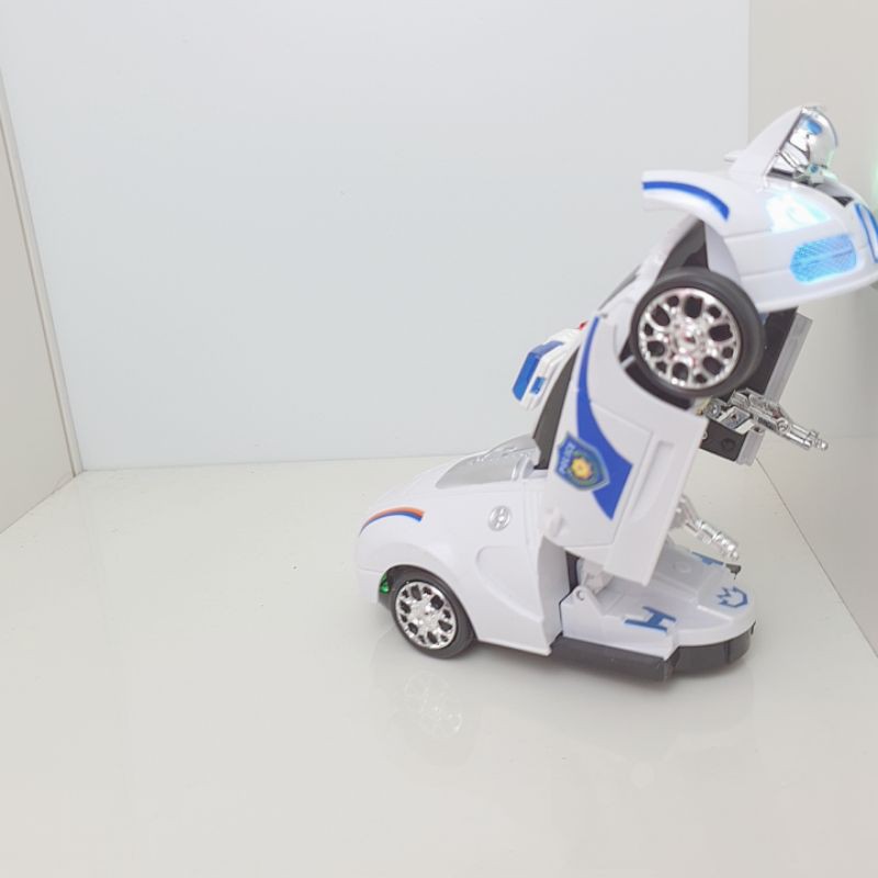 Xe Cảnh Sát Biến Hình Thành Robot