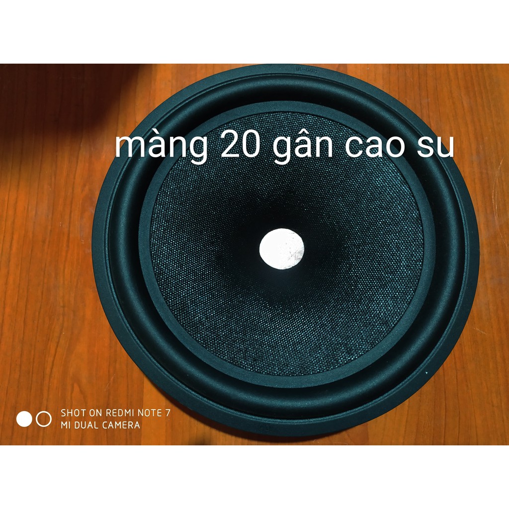 Màng loa gân cao su, mút, vải các loại 10 - 12 - 20 - 25 - 30 :1 cái