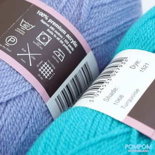 Len sợi Acrylic Stylecraft Special DK (Tông màu tươi)