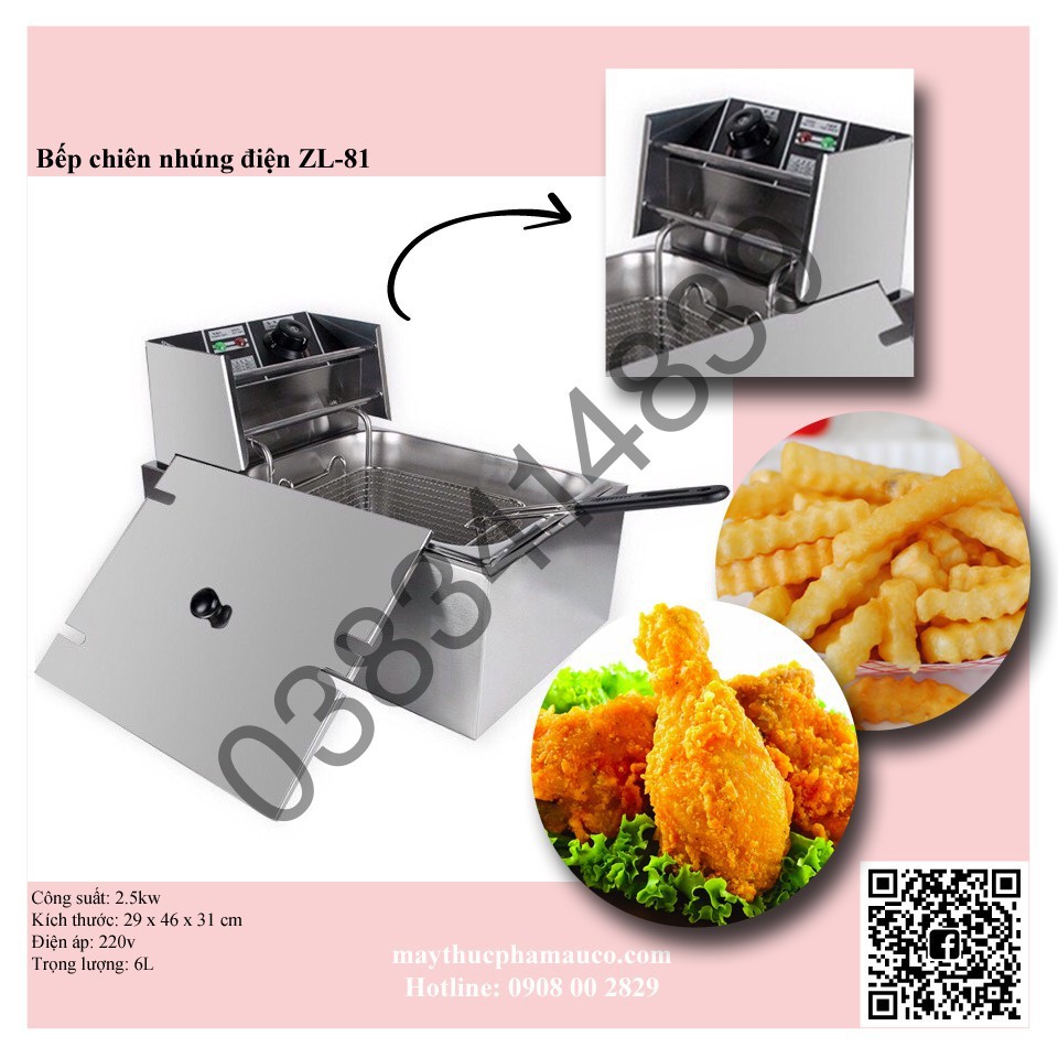 BẾP CHIÊN ĐƠN CAO CẤP ZL 81