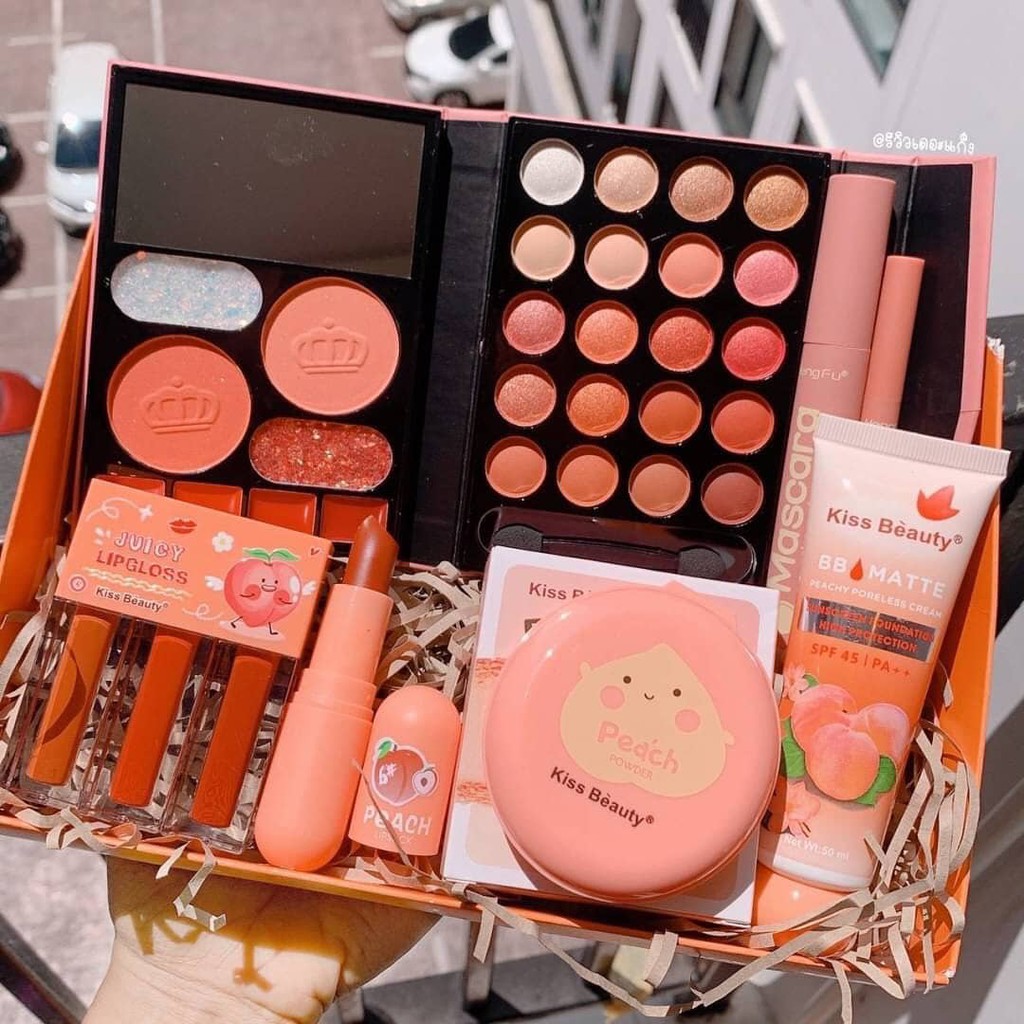 Bộ trang điểm MiLa Peach 7 món chuyên nghiệp | BigBuy360 - bigbuy360.vn