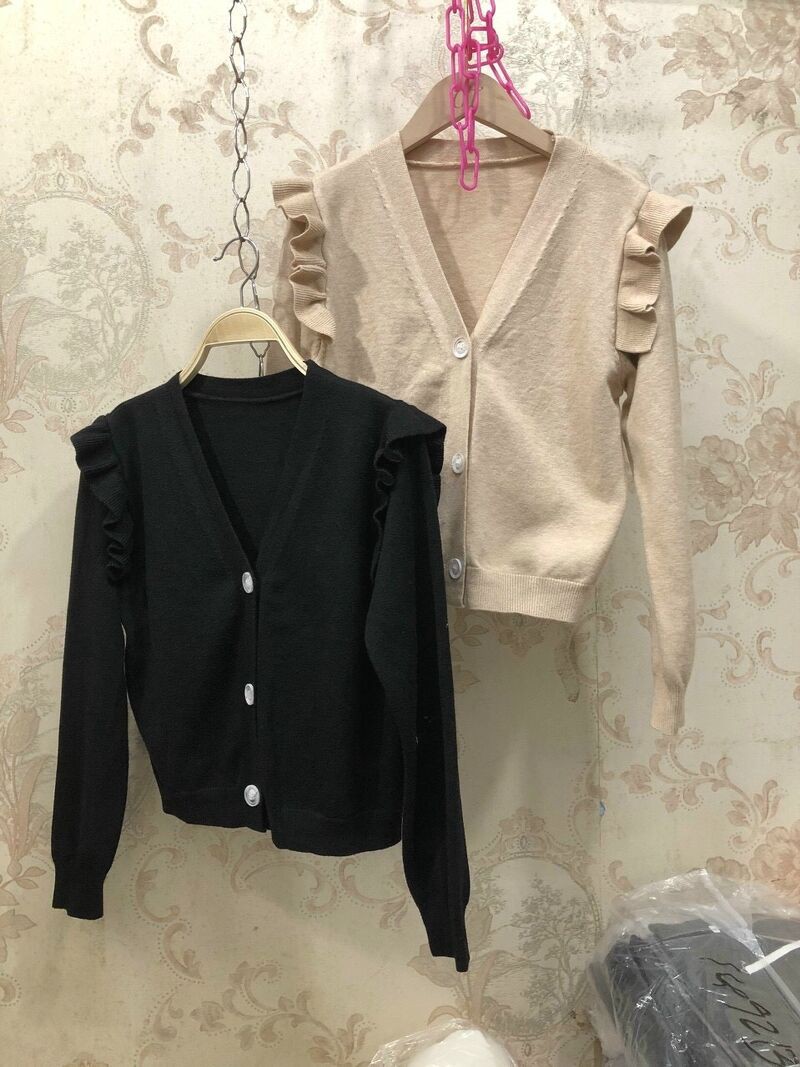 Áo len khuy bèo cổ v Quảng châu | BigBuy360 - bigbuy360.vn