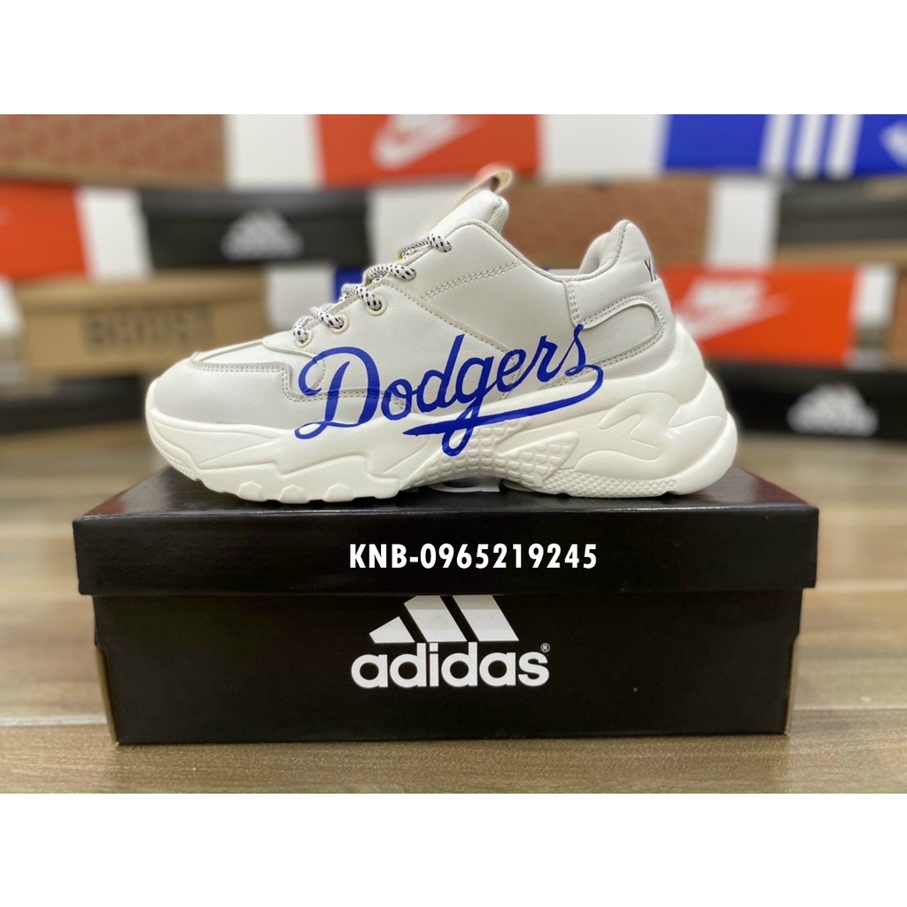 Giày Thể Thao Sneaker Nam Nữ Dodgers [ HOT + FREESHIP ] Giày Thời Trang Siêu Phẩm Siêu Êm Siêu Nhẹ, Màu trắng