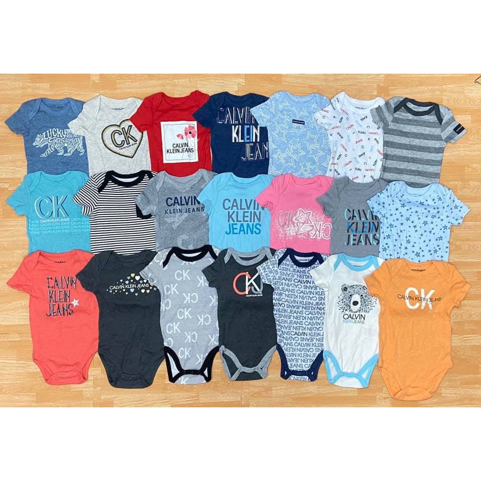 Set 3 Body chip CK- Nautica - Tommy cao cấp cho bé từ 0-18m