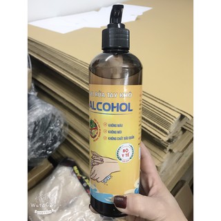 Gel rửa tay khô diệt khuẩn ALCOHOL 500ml (Bao bì mới)