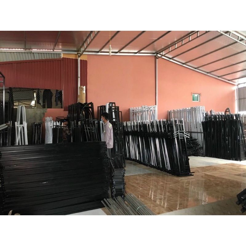 Kệ đôi treo quần áo (2 màu đen - trắng)