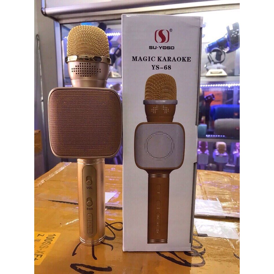 Mic Karaoke 3in1 kiêm loa Bluetooth Magic YS - 68
