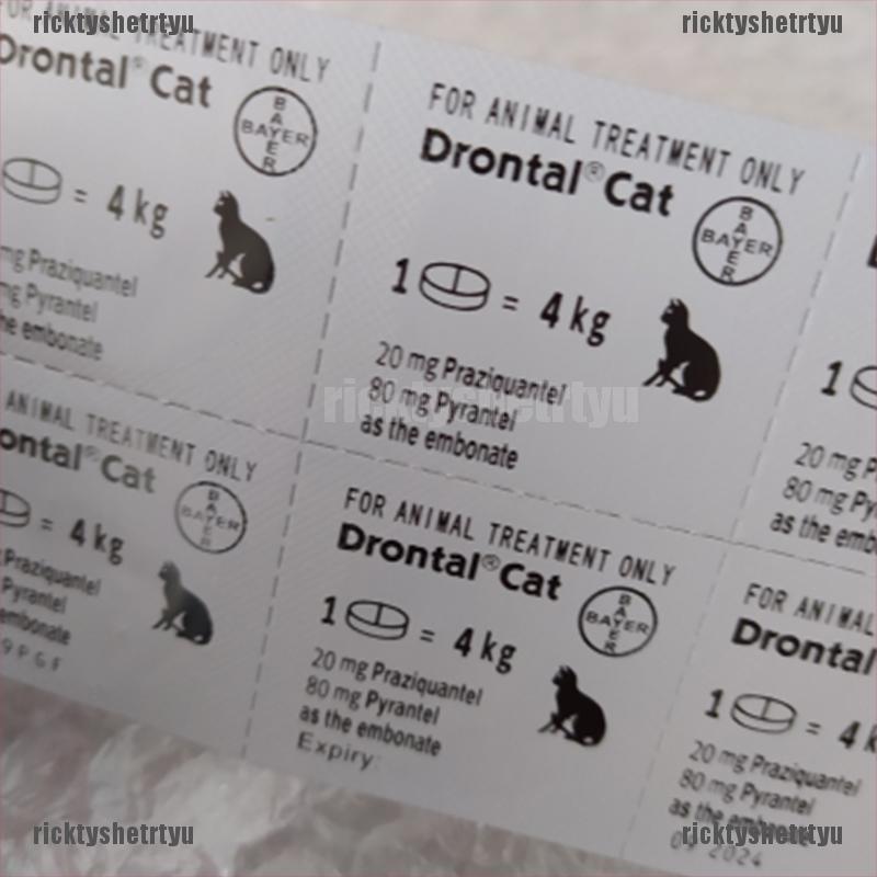 {ricktyshetrtyu}Bayer Drontal Plus For Cats 1 Tablets Great Dane