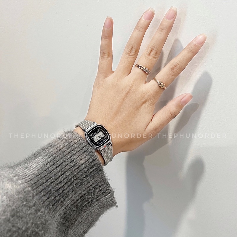 [Mã FAMARAL2 giảm 10K đơn 50K]Đồng Hồ Điện Tử Mini Nữ LA670, Thời Trang ,Dây Thép Không Gỉ | BigBuy360 - bigbuy360.vn