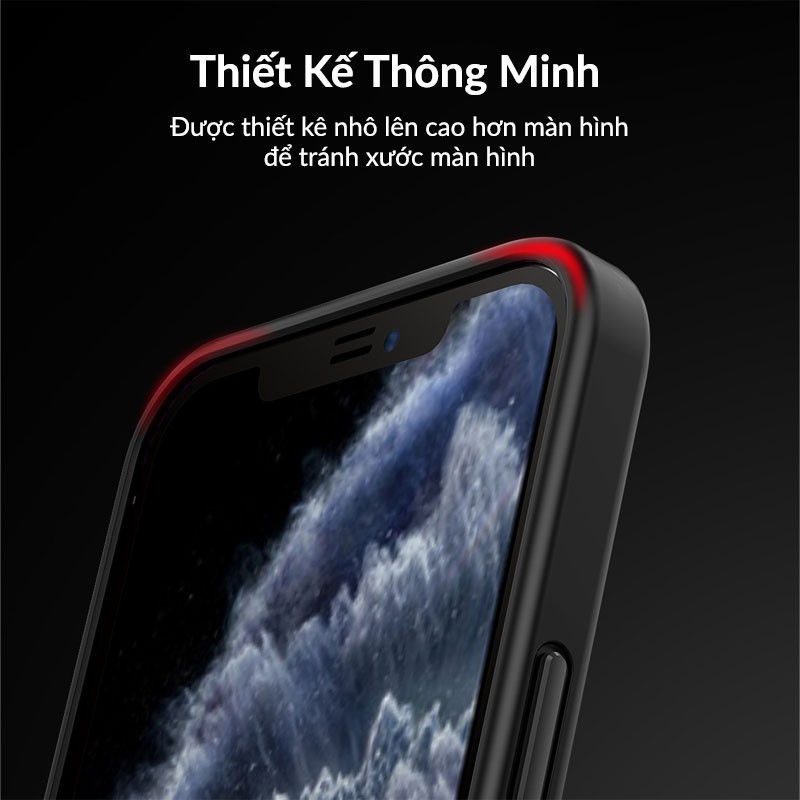 Ốp Lưng Nhám Chống Vân Tay LIKGUS Tuan Nút Bấm Kim Loại Bảo Vệ Camera Cho iPhone 13 Pro Max 12 Pro max 11 Pro Max