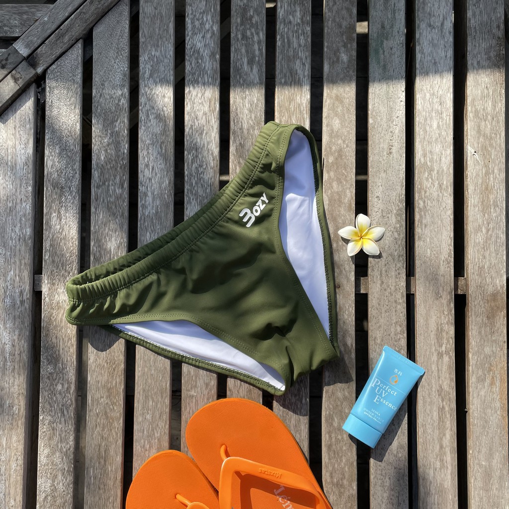 Bozy quần bơi nam cao cấp - Màu xanh rêu | BigBuy360 - bigbuy360.vn