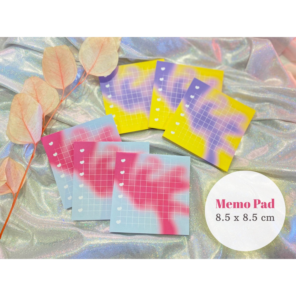 [Note #2] Giấy note/ Memo pad 50 tờ /handmade/ (2 mẫu) _ #hana.land