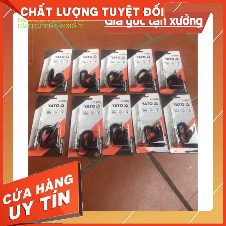 Bút Thử Điện 1 Chiều Bình Ắc Quy Yato SẢN PHẨM TỐT CHẤT LƯỢNG BẢO HÀNH 6 - 12 THÁNG