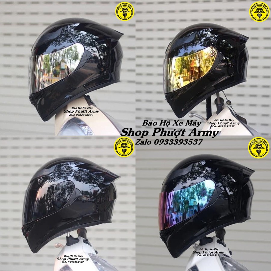 Kính Gắn Mũ Fullface ROC 03 04 05 Royal M138 M138b M137 M179 M266(không kèm mũ)