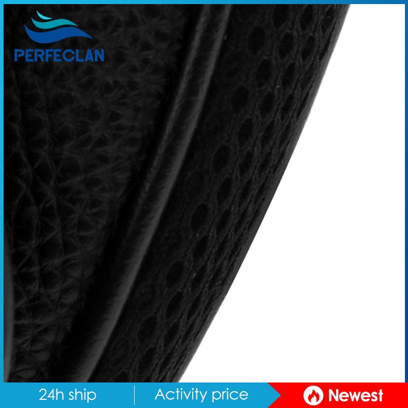 Vỏ Bọc Bảo Vệ Đầu Gậy Đánh Golf Bằng PU Màu Đen Siêu Bền Tiện Dụng