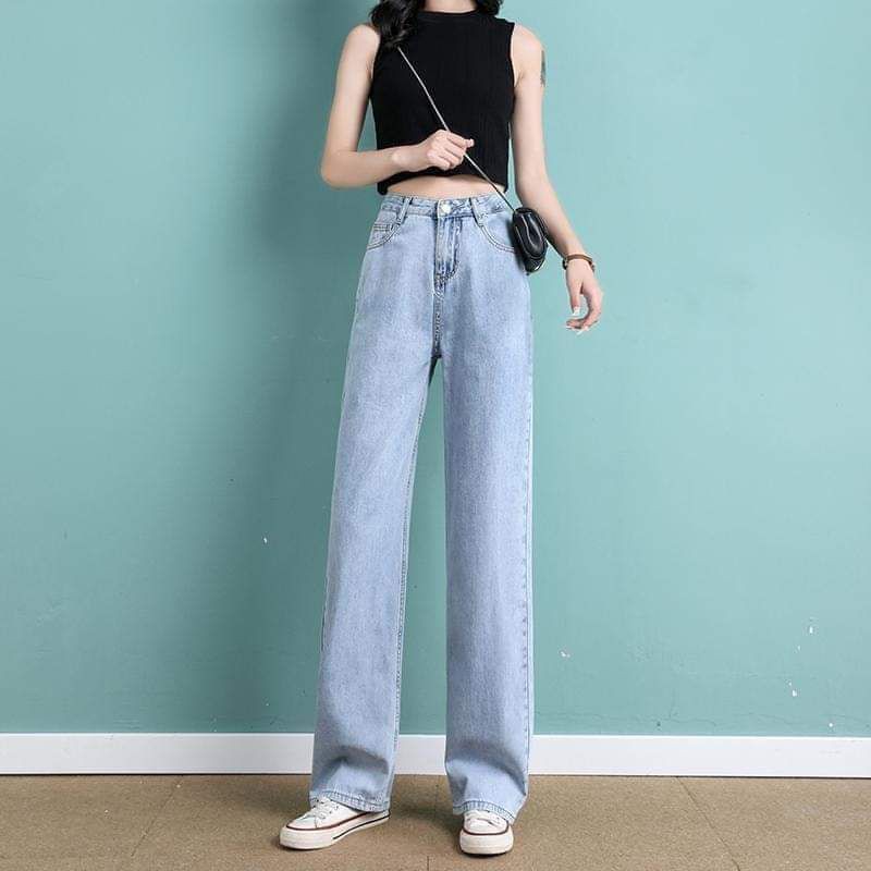 Quần jeans xẻ gấu/không xẻ QC