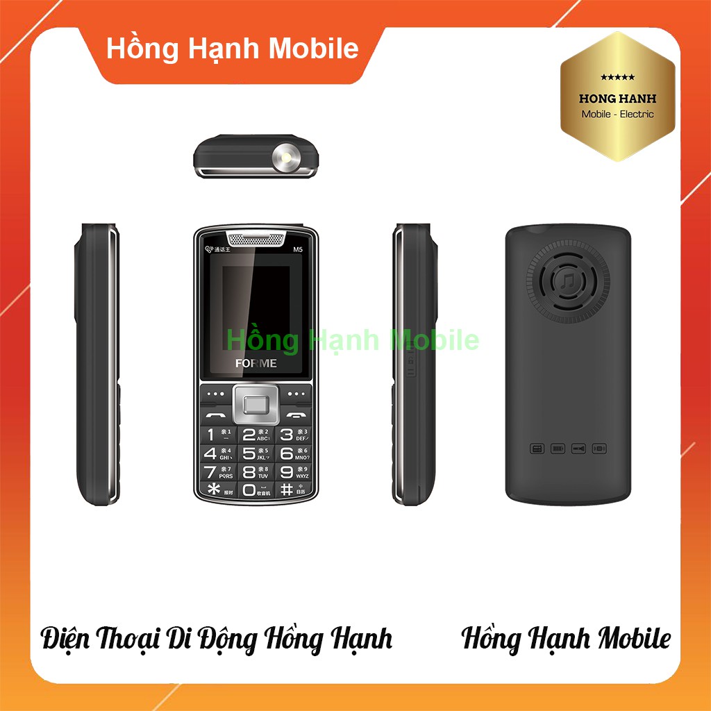 Điện Thoại Forme M5 - Hàng Chính Hãng - Hồng Hạnh Mobile