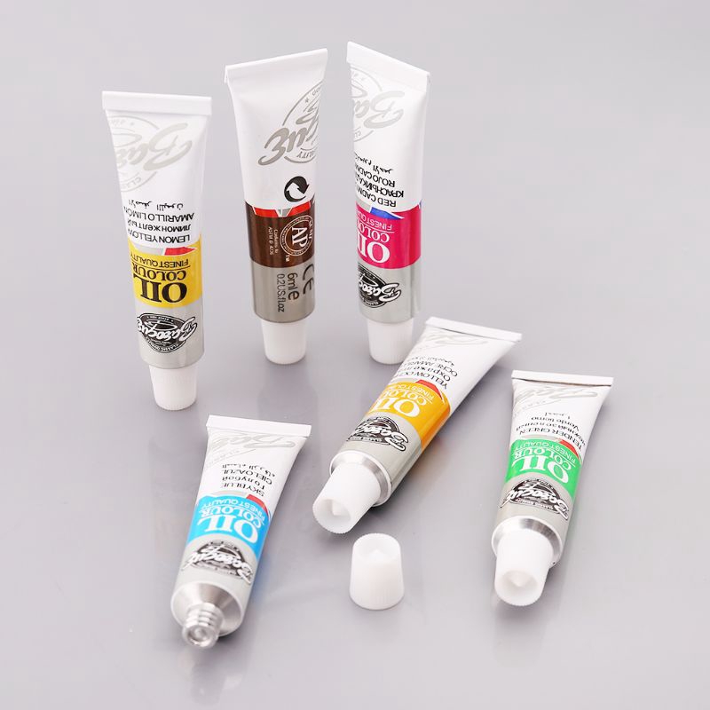 Bộ 12 ống mực kèm kẹp bằng acrylic và cọ độc đáo