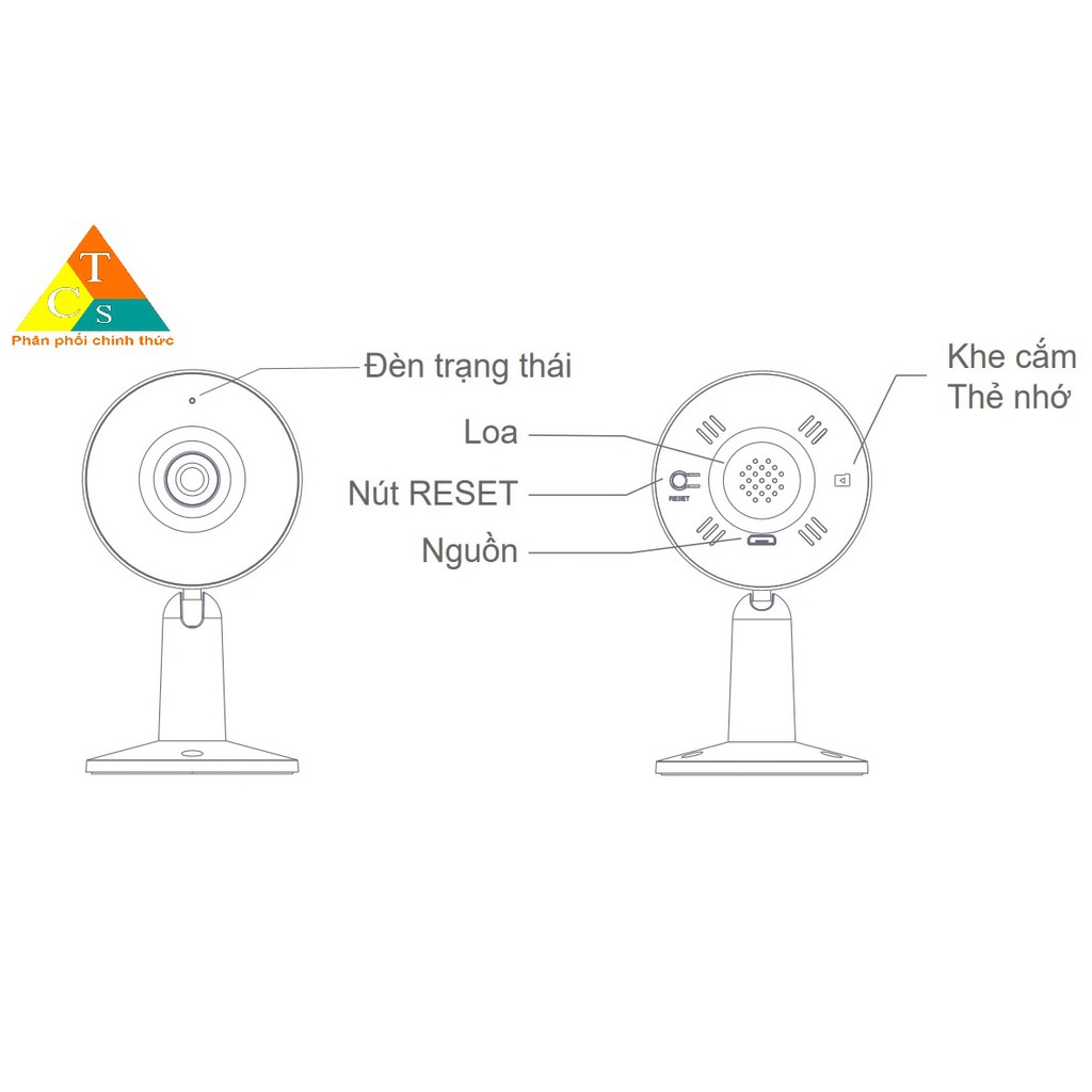 [Mã 267ELSALE hoàn 7% đơn 300K] Camera giám sát mini QCT gen2 1080p Quốc Tế | BigBuy360 - bigbuy360.vn