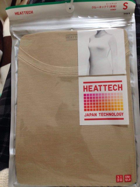 Áo giữ nhiệt Uniqlo Heattech hàng xách tay Nhật (size S đến L)