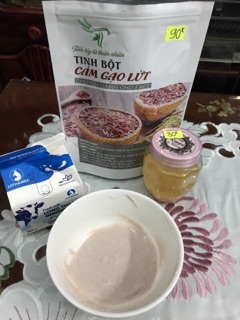 Tinh bột Cám gạo Lứt