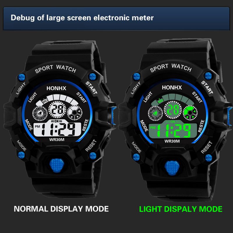 Đồng hồ đeo tay kỹ thuật số chống thấm nước phong cách thể thao | BigBuy360 - bigbuy360.vn