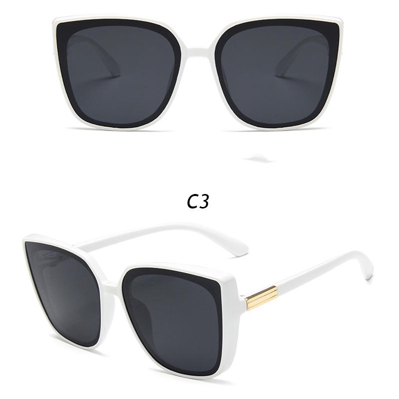 Kính Mát Gọng To Chống Tia Uv Phong Cách Retro