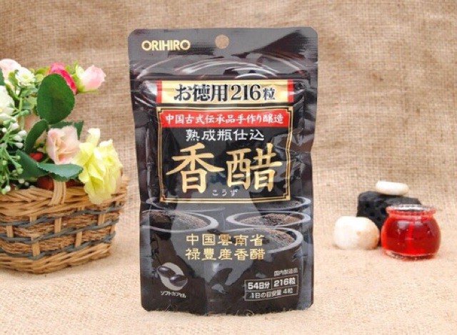 🖤♠️Viên Uống Giấm Đen Giảm Cân ORIHIRO Nhật Bản 216 Viên♠️🖤 | BigBuy360 - bigbuy360.vn