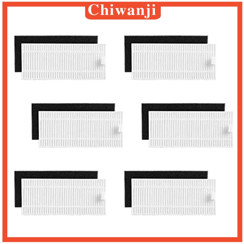 Bộ 6 Tấm Lọc Hepa Cho Robot Hút Bụi 11 + Robot