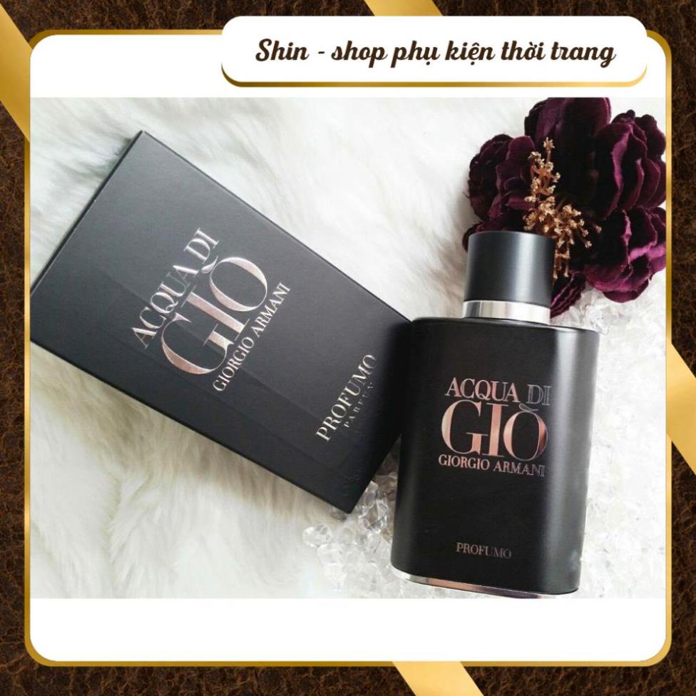 Nước hoa nam dầu thơm nam tính Giò Đen Profumo 100ml lưu hương lâu mạnh mẽ cuốn hút - BIBISHOP
