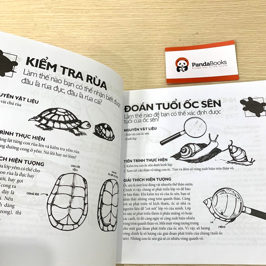 Sách Panda Bác Học Nhí - Thí nghiệm khoa học thật dễ