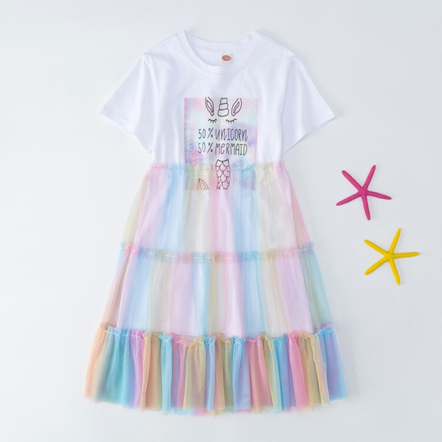 Đầm công chúa cho bé gái size đại  - kèm ảnh thật