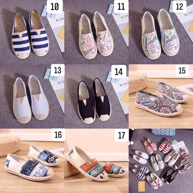 🍀GIÀY LƯỜI VẢI CANVAS 🍀 | BigBuy360 - bigbuy360.vn