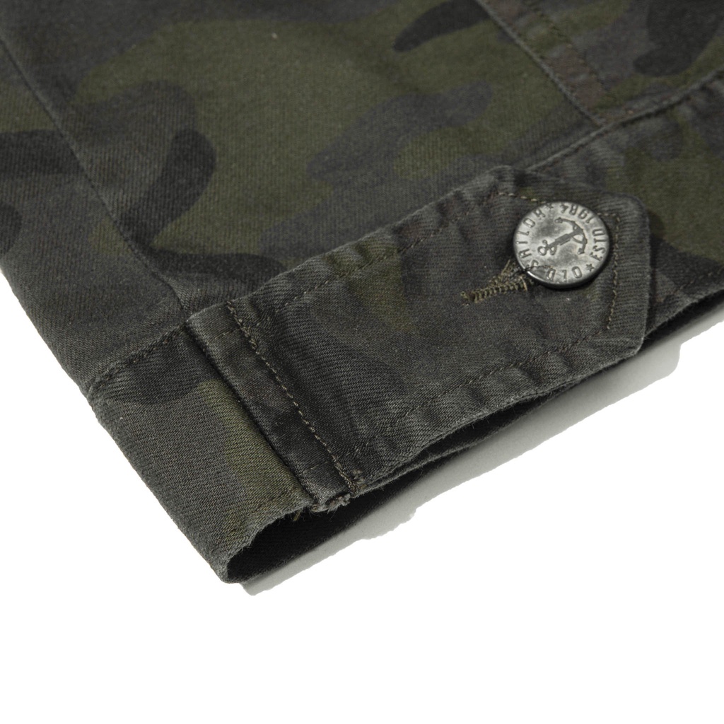 Áo Khoác Denim OLD SAILOR Dáng Rộng Thoải Mái Kiểu Dáng Basic Trẻ Trung Chất Vải Mềm Mại Dễ Chịu