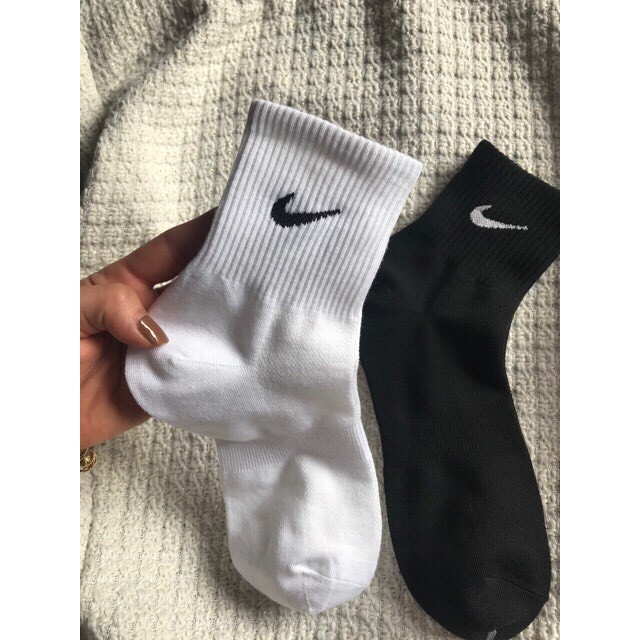 Tất/Vớ Nike thể thao cổ thấp nam nữ hàng siêu đẹp cotton 100% XNK 🌟FREESHIP🌟]