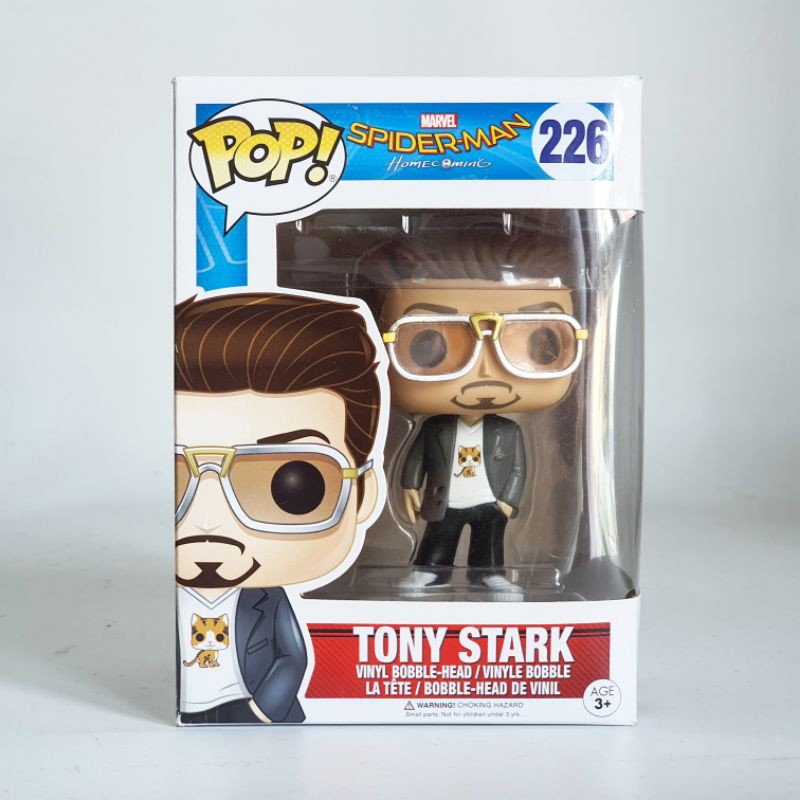 Mô hình Funko Pop [có sẵn] Tony Stark [Spider-Man Homecoming] chính hãng USA