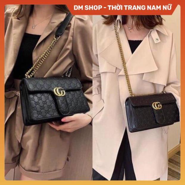 Túi đeo chéo hàng quảng châu in vân chìm,Túi xách đeo vai đen đỏ rượu xanh lam phong cách thời trang châu âu