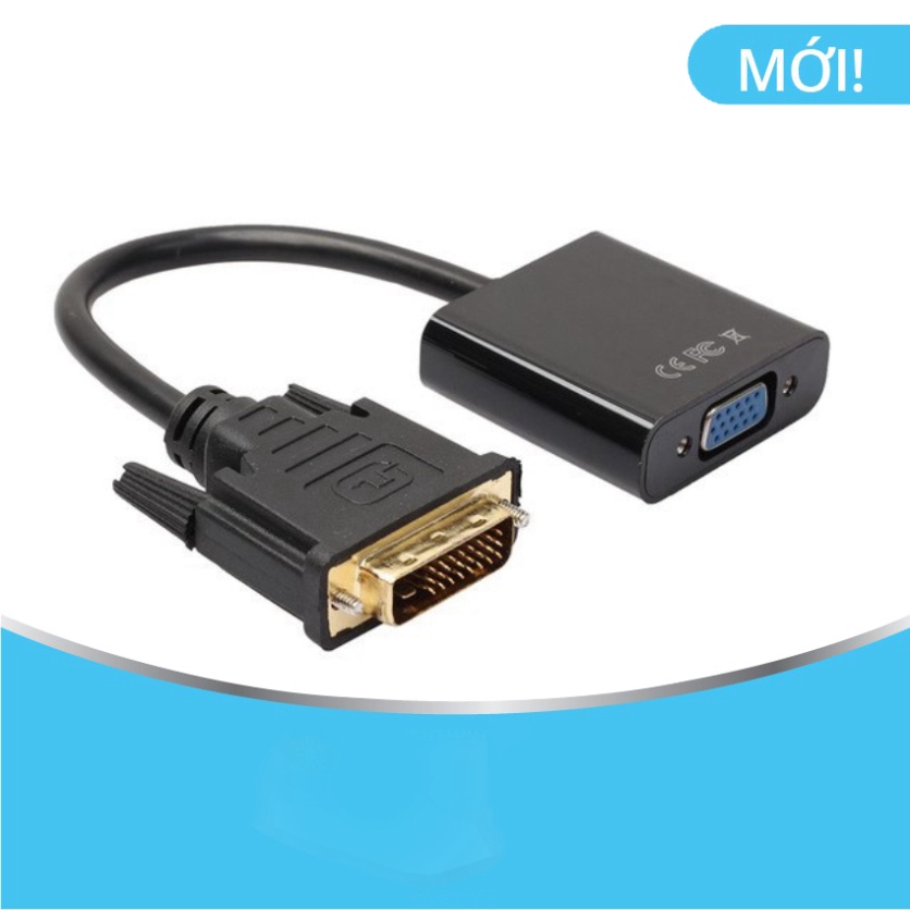 Cáp chuyển DVI sang VGA ( DVI to VGA)